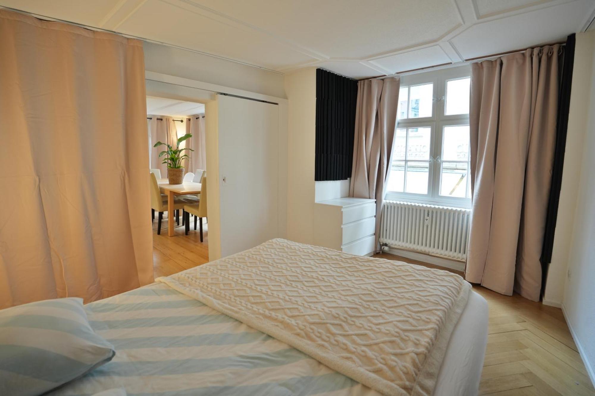 Cozy City Center, 4 Bedroom- 120Sq, 5Min Walk To Main Station Basilea Esterno foto